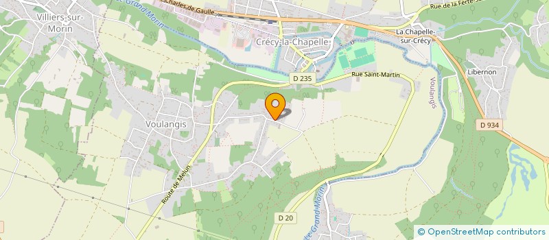 localisation de l'entreprise 801 436 338   VOULANGIS