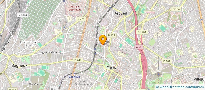 localisation de l'entreprise 801 448 051   CACHAN