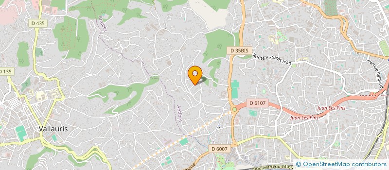 localisation de l'entreprise 801 457 953 à ANTIBES