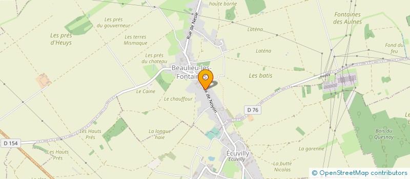 localisation de l'entreprise 801 480 443 à BEAULIEU-LES-FONTAINES