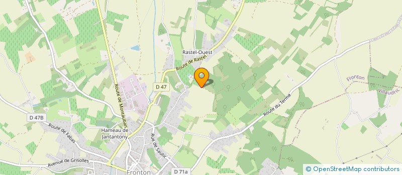 localisation de l'entreprise 801 497 025 à FABAS