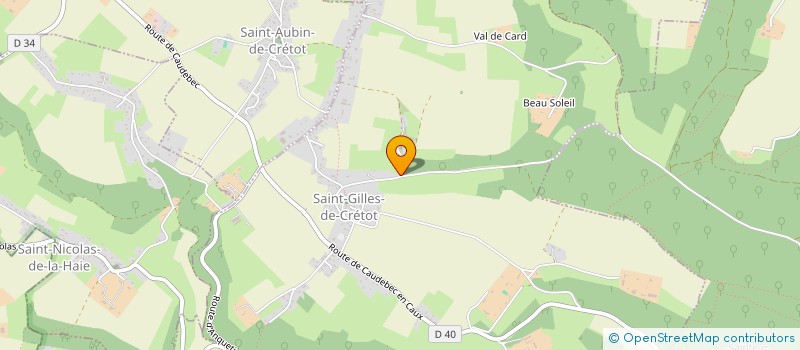 localisation de l'entreprise 801 505 751   SAINT-GILLES-DE-CRETOT