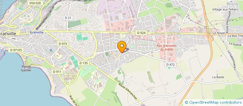 localisation de l'entreprise 801 537 432   GRANVILLE