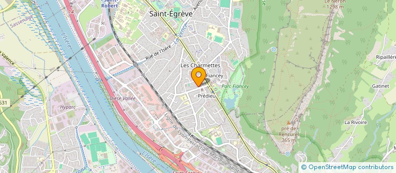 localisation de l'entreprise 801 545 062 à SAINT-MARTIN-LE-VINOUX