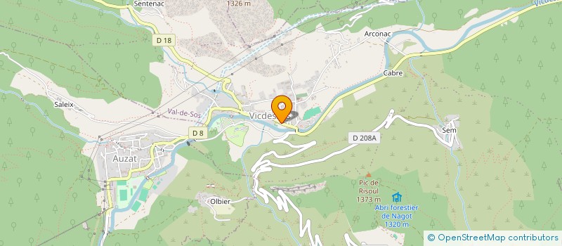 localisation de l'entreprise 801 553 918 à SAINT-GIRONS