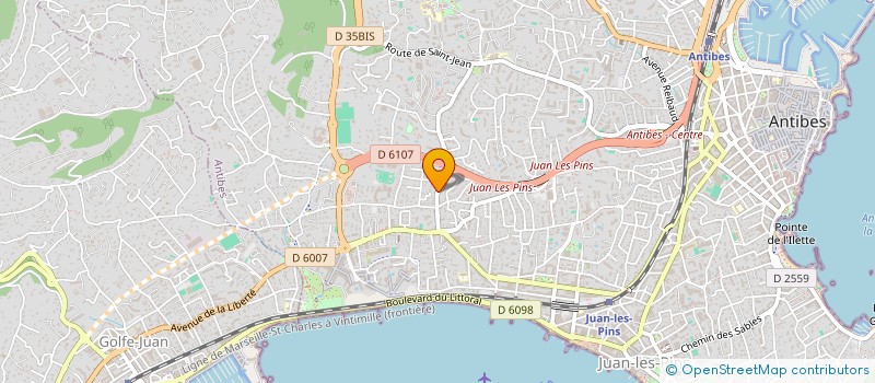 localisation de l'entreprise 801 592 940 à ANTIBES