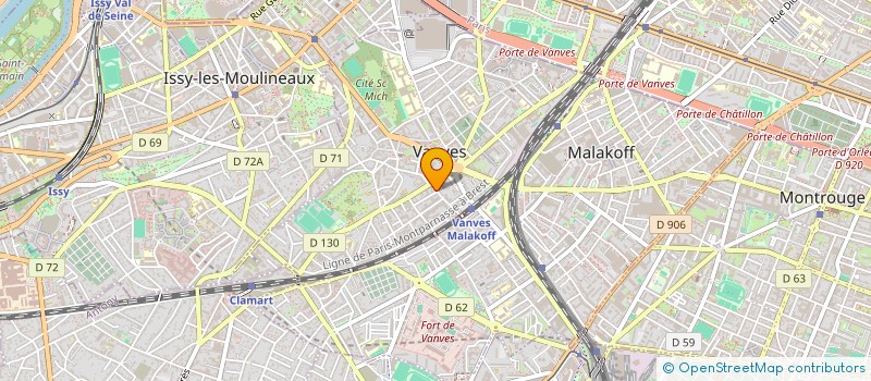 localisation de l'entreprise 801 626 953 à VANVES