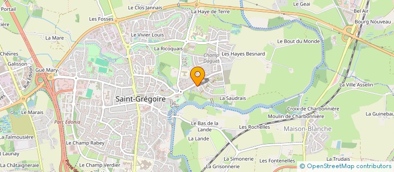 localisation de l'entreprise 801 632 852   SAINT-GREGOIRE