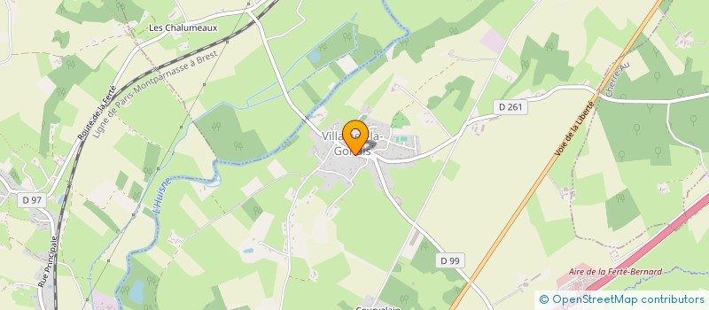 localisation de l'entreprise 801 634 924   VILLAINES-LA-GONAIS