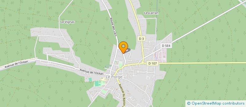 localisation de l'entreprise 801 638 990   LE PORGE