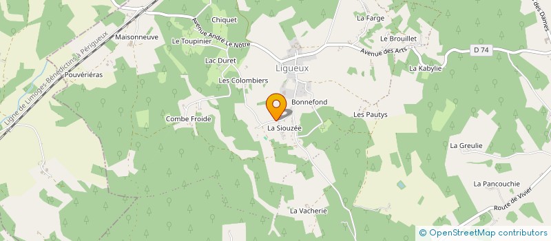 localisation de l'entreprise 801 639 915 à TRELISSAC