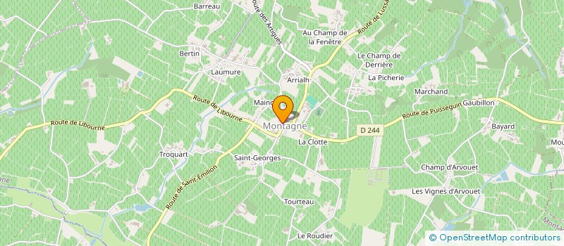 localisation de l'entreprise 801 664 806   MONTAGNE