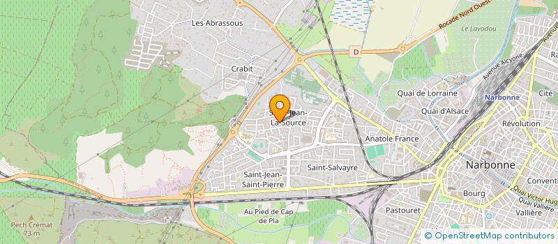 localisation de l'entreprise 801 667 809 à NARBONNE