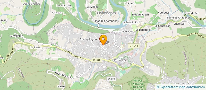 localisation de l'entreprise 801 670 498   LABLACHERE