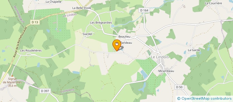 localisation de l'entreprise 801 688 417 à ROUSSINES