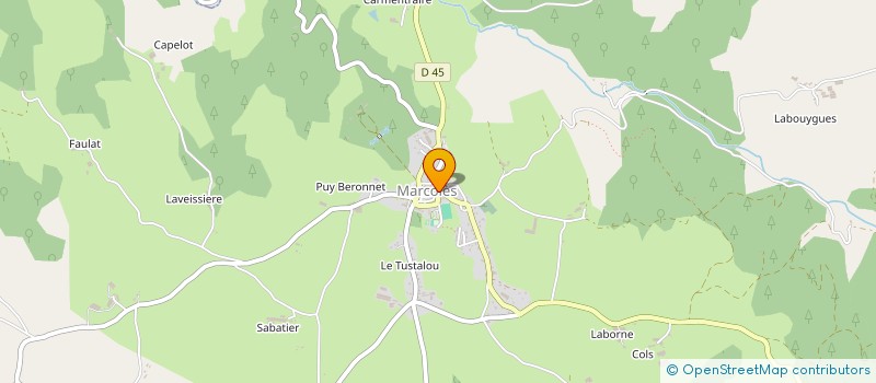 localisation de l'entreprise 801 693 128 à CAYROLS