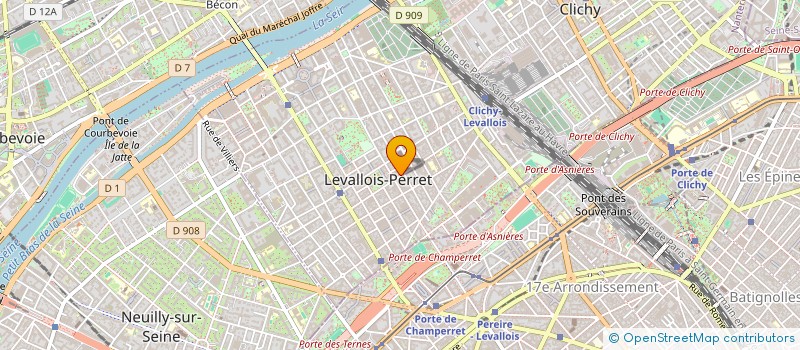 localisation de l'entreprise 801 700 733   LE VESINET