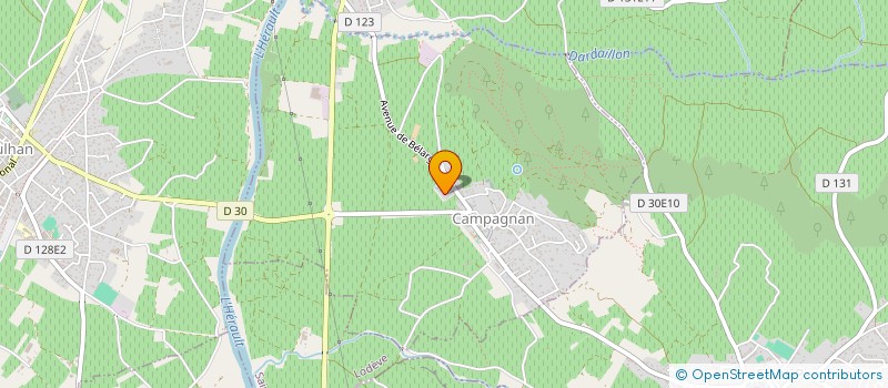 localisation de l'entreprise 801 706 516   CAMPAGNAN