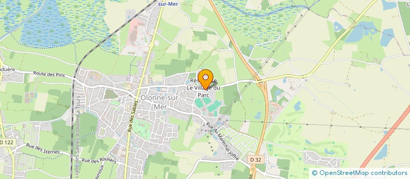 localisation de l'entreprise 801 711 037 à LES SABLES-D'OLONNE
