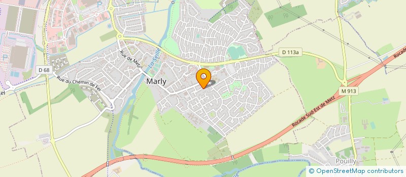 localisation de l'entreprise 801 712 829   MARLY