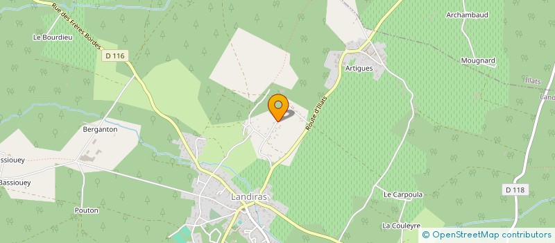 localisation de l'entreprise 801 734 096   LANDIRAS