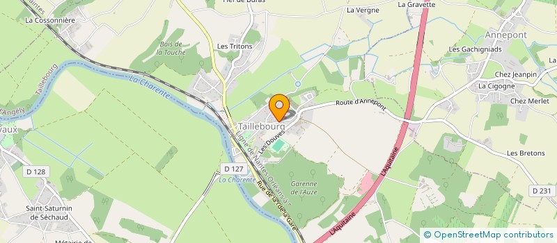 localisation de l'entreprise 801 740 010   TAILLEBOURG