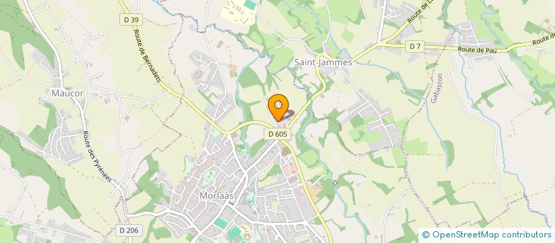 localisation de l'entreprise 801 740 390   MORLAAS