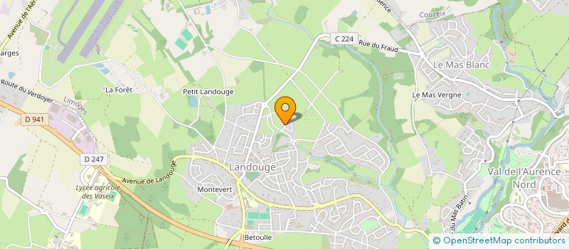 localisation de l'entreprise 801 758 434 à LIMOGES