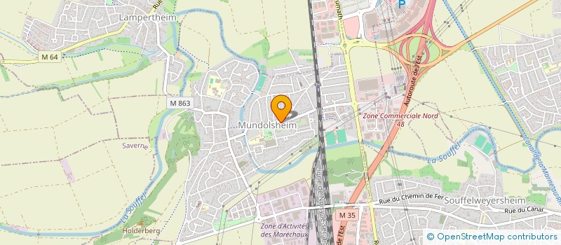 localisation de l'entreprise 801 806 217   HAGUENAU