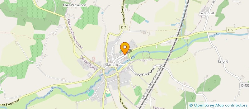 localisation de l'entreprise 801 827 841   COTEAUX-DU-BLANZACAIS