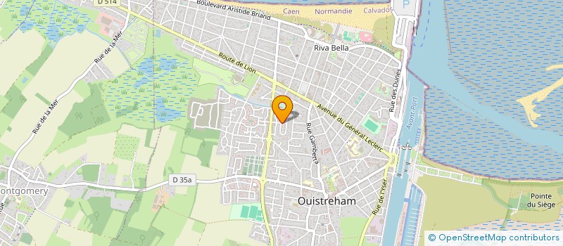 localisation de l'entreprise 801 843 269 à OUISTREHAM
