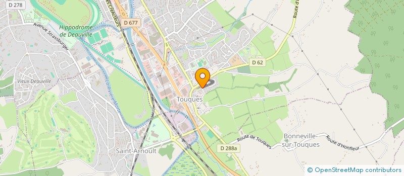 localisation de l'entreprise 801 852 831   TOUQUES