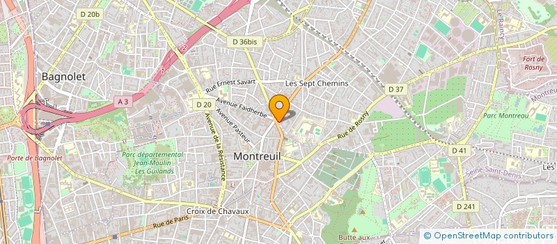 localisation de l'entreprise 801 853 706   PARIS