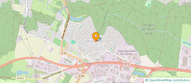 localisation de l'entreprise 801 867 565   PLAISIR