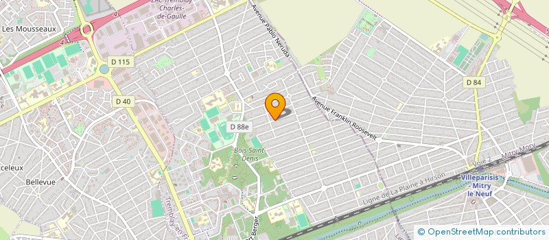 localisation de l'entreprise 801 868 795  à ANTONY