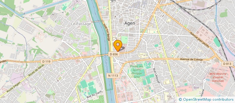 localisation de l'entreprise 801 889 171   AGEN