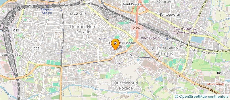 localisation de l'entreprise 801 893 801   AVIGNON