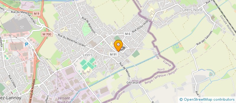 localisation de l'entreprise 801 896 788   LEERS