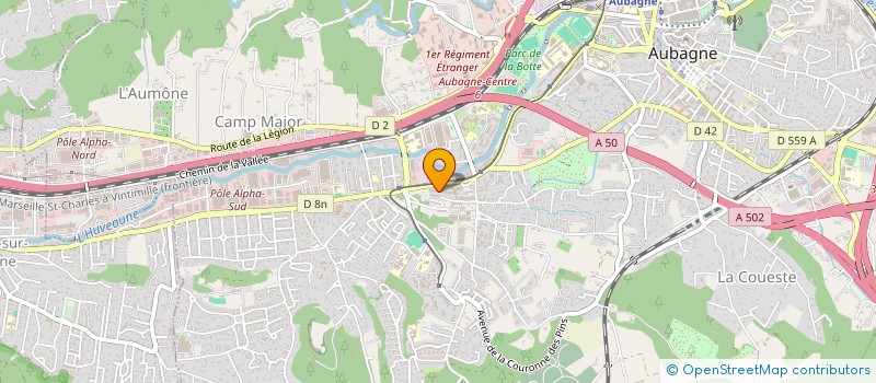 localisation de l'entreprise 801 900 002 à AUBAGNE