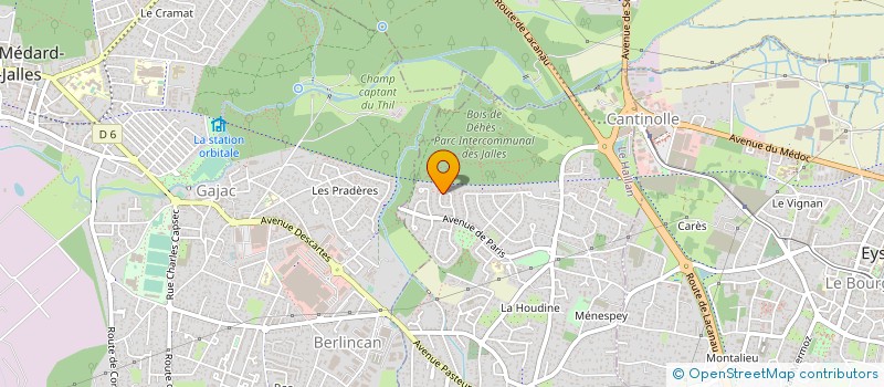 localisation de l'entreprise 801 905 993   LE HAILLAN