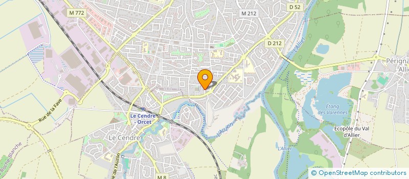 localisation de l'entreprise 801 911 330   LE CENDRE