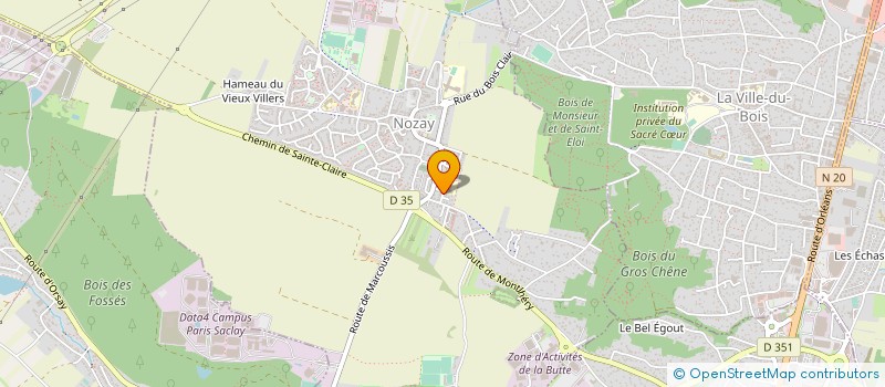 localisation de l'entreprise 801 934 860   NOZAY