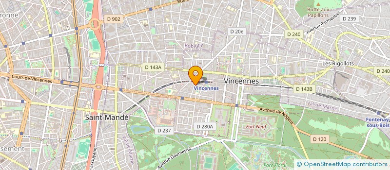 localisation de l'entreprise 801 950 452  à VINCENNES