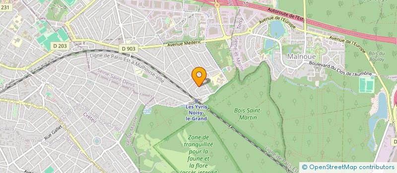 localisation de l'entreprise 801 957 739   NOISY-LE-GRAND