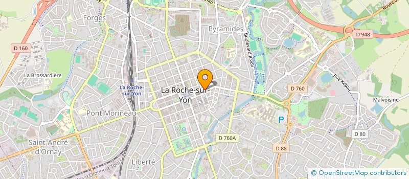 localisation de l'entreprise 801 978 545 à LA ROCHE-SUR-YON
