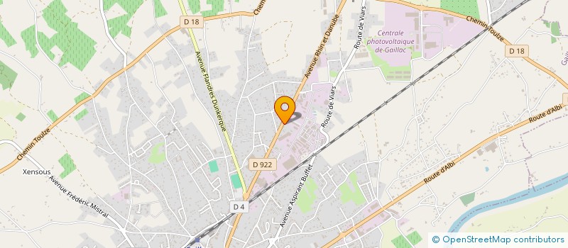 localisation de l'entreprise 801 991 670   GAILLAC