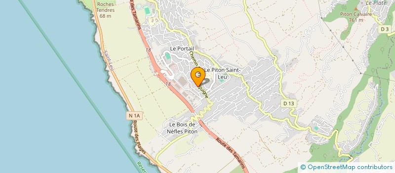 localisation de l'entreprise 802 036 921 à SAINT-LEU