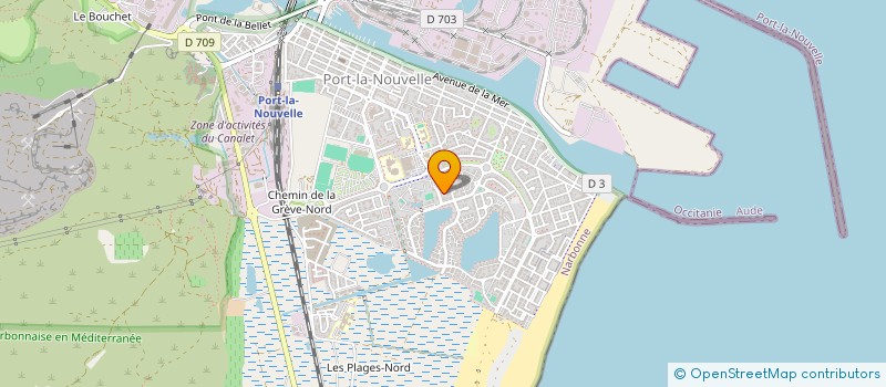 localisation de l'entreprise 802 037 119   NARBONNE