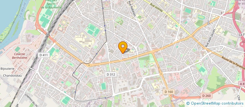 localisation de l'entreprise 802 060 095  à ANGERS