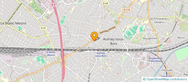 localisation de l'entreprise 802 063 784 à AULNAY-SOUS-BOIS